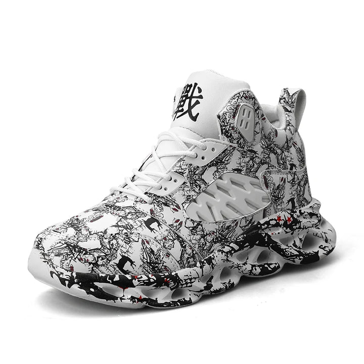 Drune | Sneaker mit grafischem Druck und High-Tech-Ausstattung