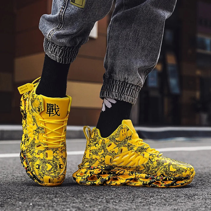 Drune | Sneaker mit grafischem Druck und High-Tech-Ausstattung