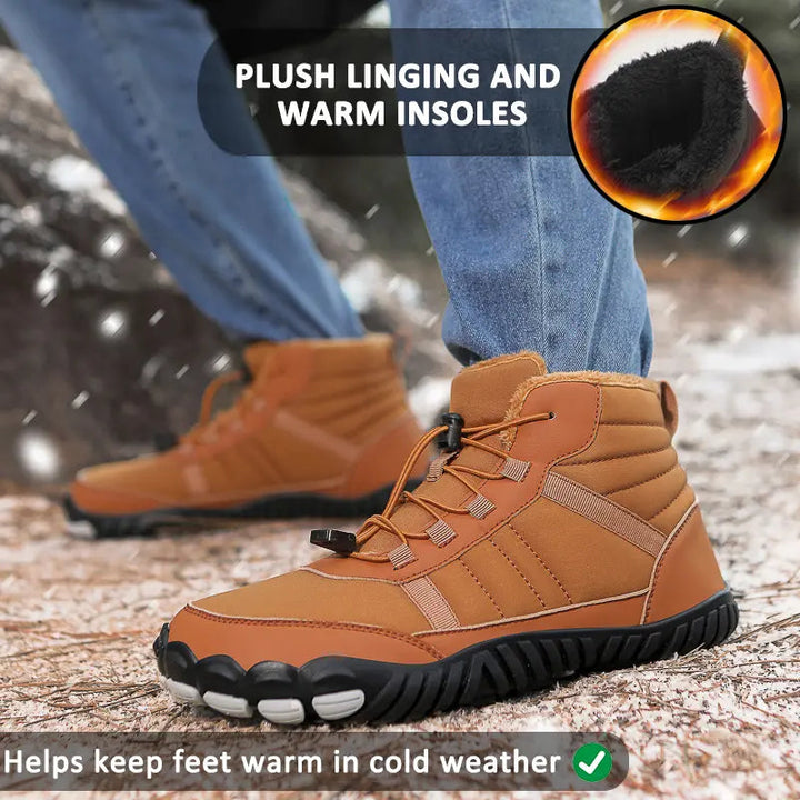 Drune | High-Top Wasserdichte Schneestiefel für Damen – Bequemes & Rutschfestes Design