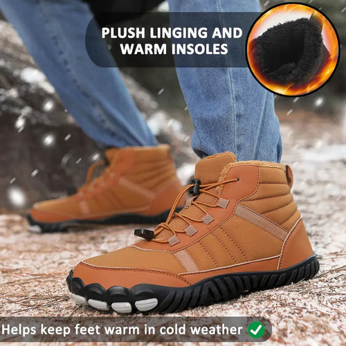 Drune | High-Top Wasserdichte Schneestiefel für Damen – Bequemes & Rutschfestes Design