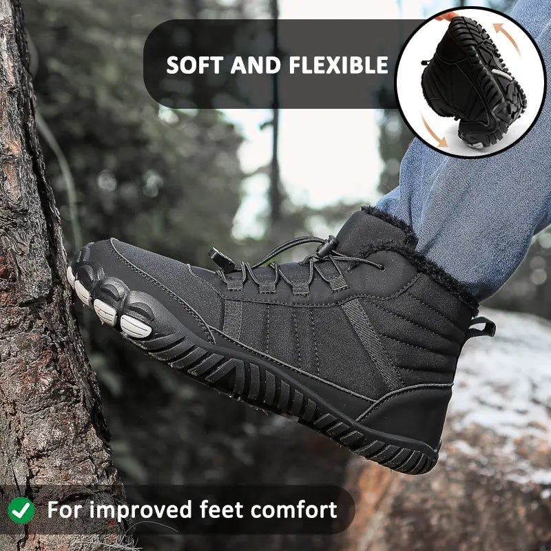 Drune | High-Top Wasserdichte Schneestiefel für Damen – Bequemes & Rutschfestes Design