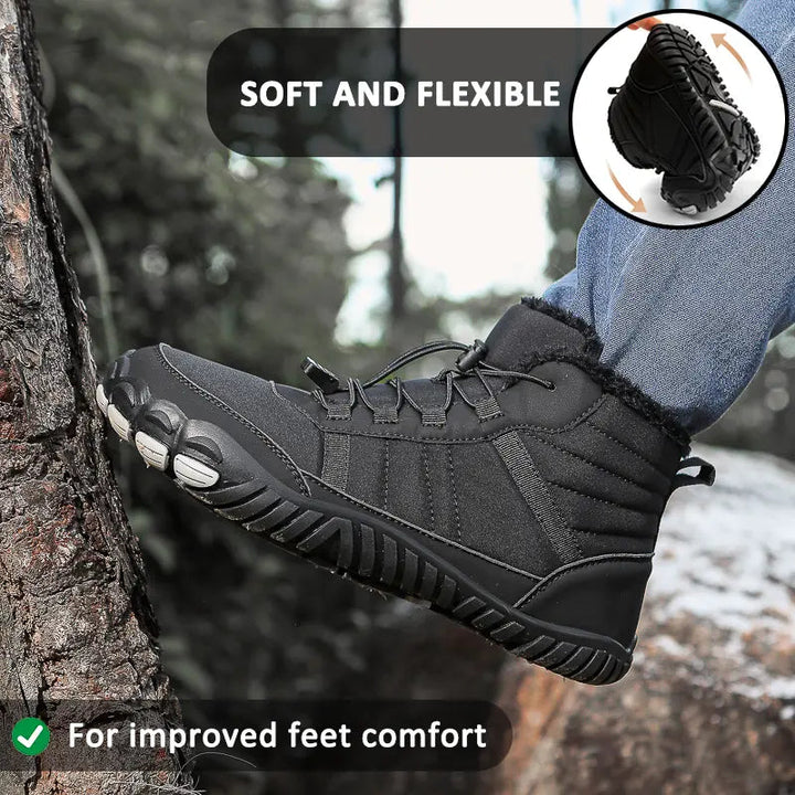 Drune | High-Top Wasserdichte Schneestiefel für Damen – Bequemes & Rutschfestes Design