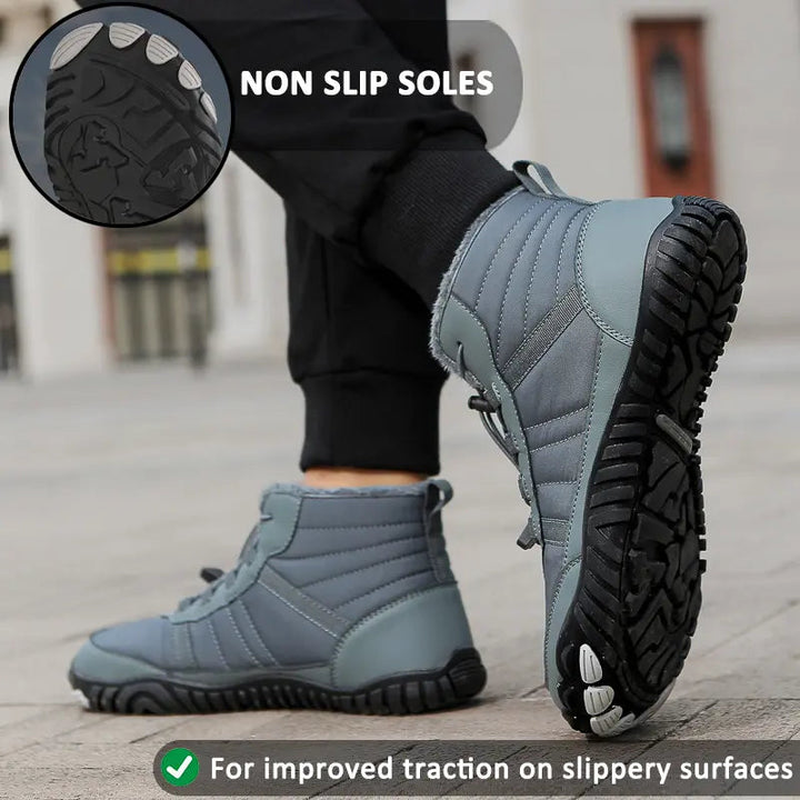 Drune | High-Top Wasserdichte Schneestiefel für Damen – Bequemes & Rutschfestes Design