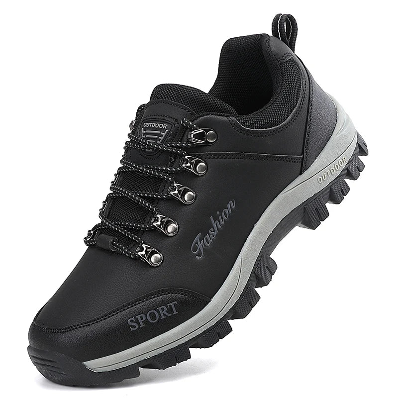 Drune | Outdoor Herren Wanderschuhe - Wasserdicht Atmungsaktiv Grip
