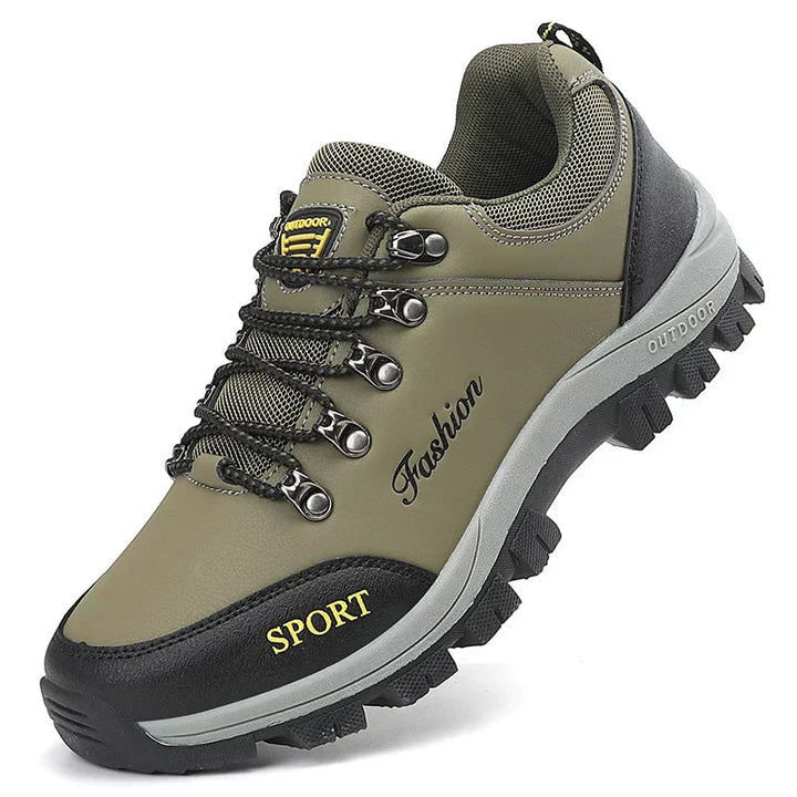 Drune | Outdoor Herren Wanderschuhe - Wasserdicht Atmungsaktiv Grip