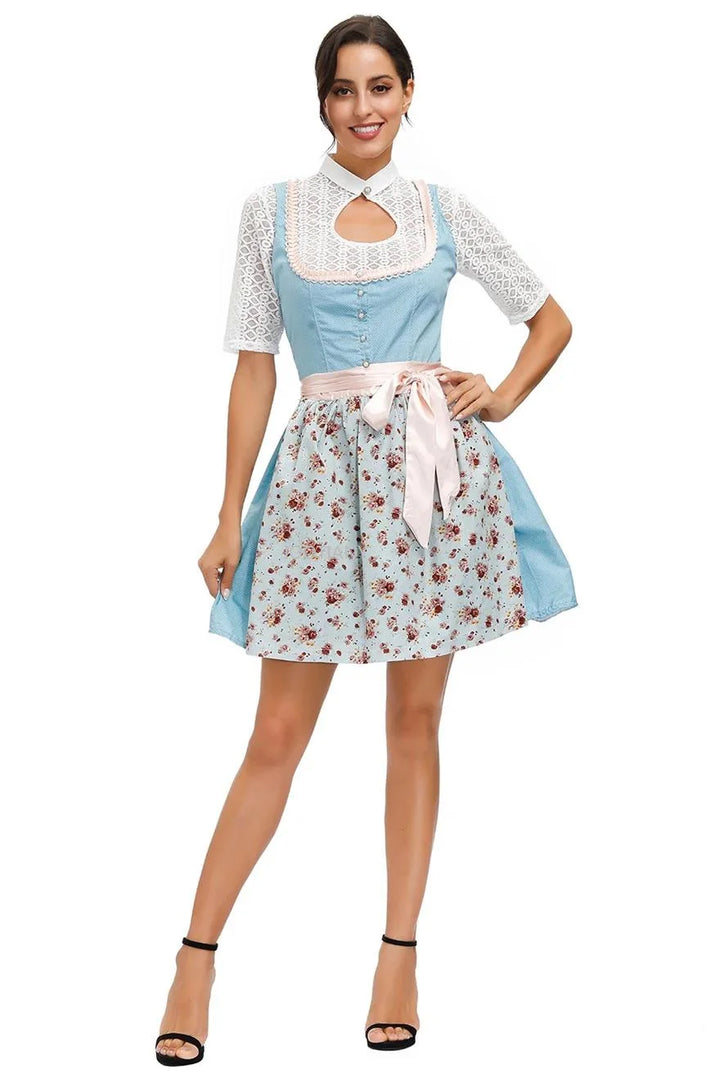 Drune Bayerisches Oktoberfest Dirndl Trachtenkleid