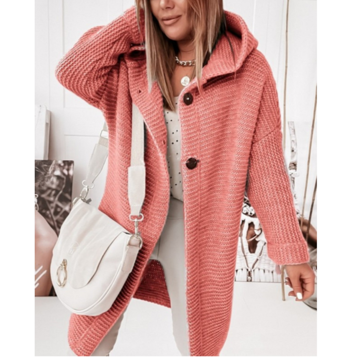 Drune | Kapuzen-Cardigan - Loose Fit Weicher Stoff Ganzjahres Trage