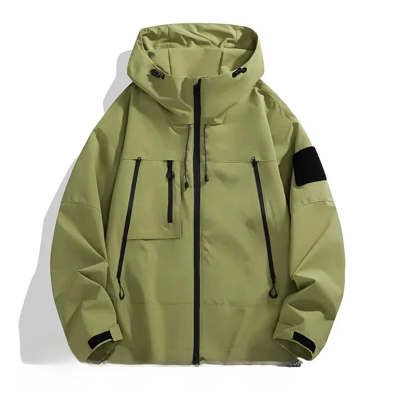 Drune | Kapuzen T-Shirt Leichte Jacke - Softshell, Outdoor