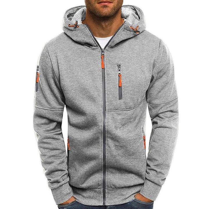 Drune | Reißverschluss Lässig Warm Zip-Up Herren
