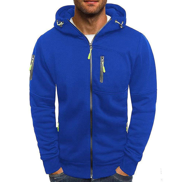 Drune | Reißverschluss Lässig Warm Zip-Up Herren