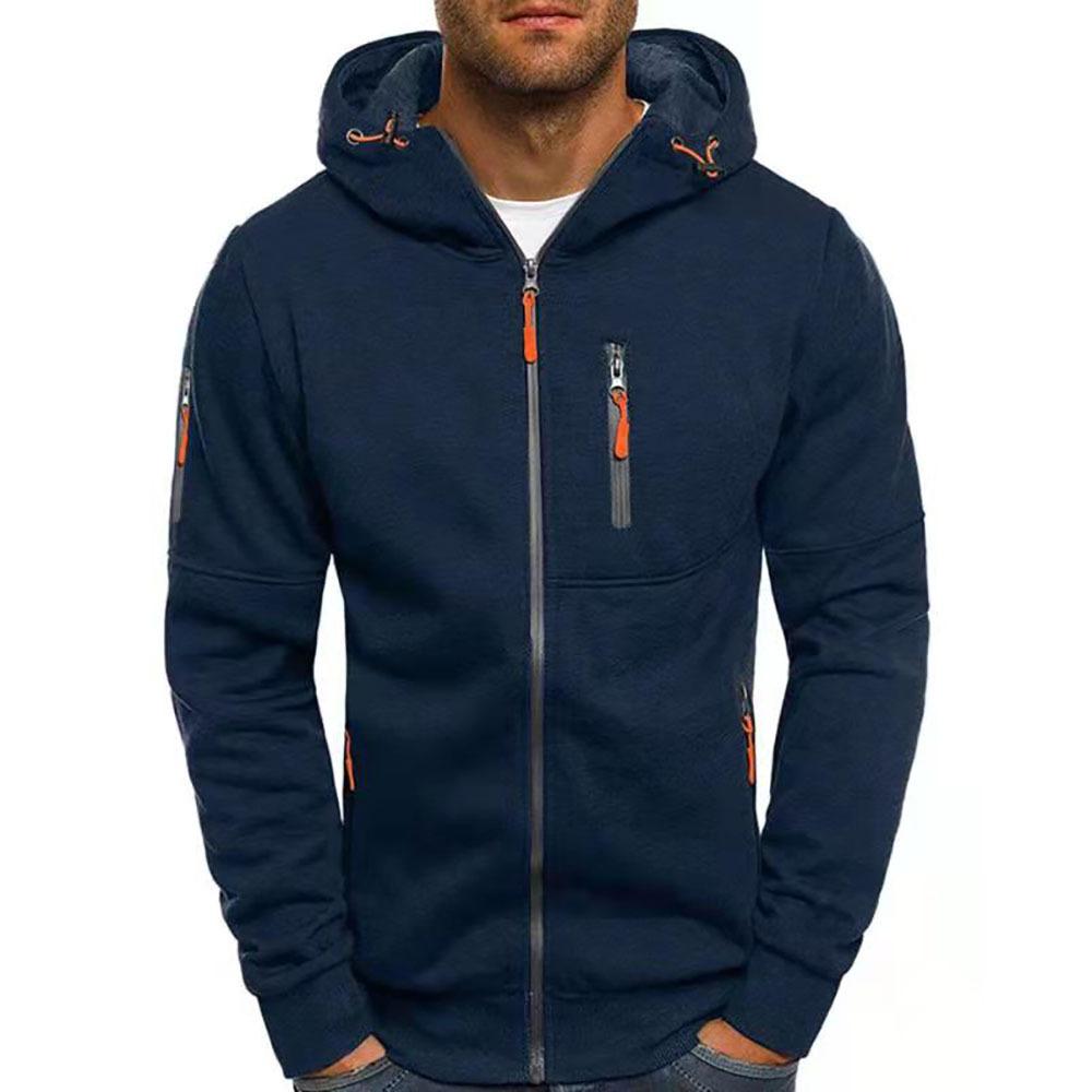 Drune | Reißverschluss Lässig Warm Zip-Up Herren