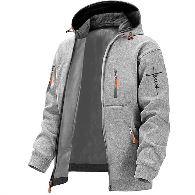 Drune | Reißverschluss Warmer Fleece mit Durchgehendem Reißverschluss für Herren