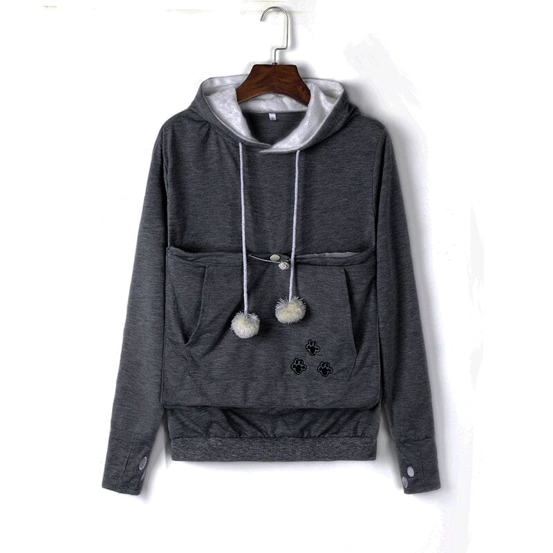 Drune | Tasche für Haustiere Lange Ärmel Tragetasche für Haustiere mit Katzen Tasche Sweatshirt für Hunde