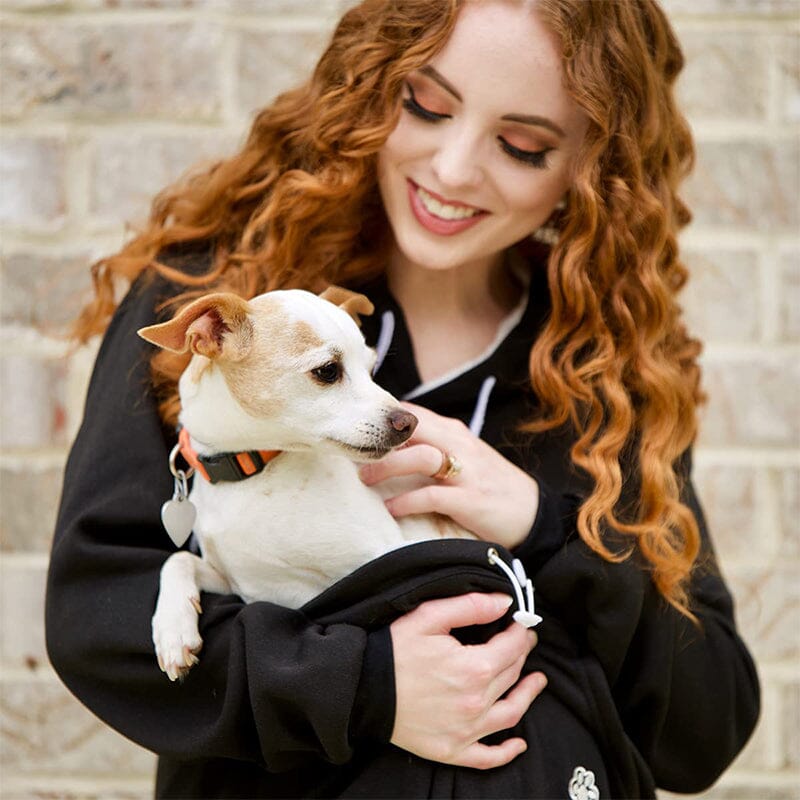 Drune | Tasche für Haustiere Lange Ärmel Tragetasche für Haustiere mit Katzen Tasche Sweatshirt für Hunde