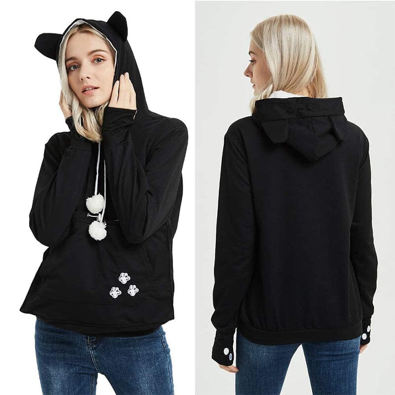 Drune | Tasche für Haustiere Lange Ärmel Tragetasche für Haustiere mit Katzen Tasche Sweatshirt für Hunde