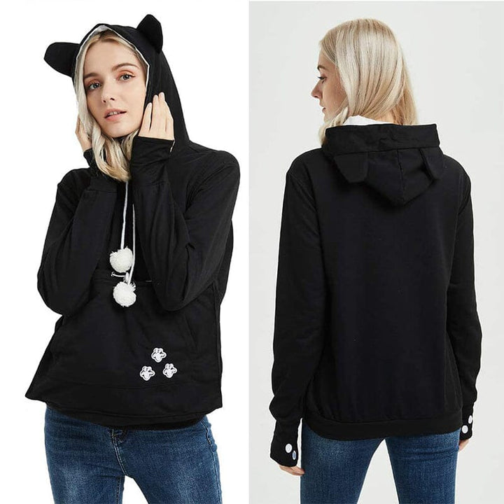Drune | Tasche für Haustiere Lange Ärmel Tragetasche für Haustiere mit Katzen Tasche Sweatshirt für Hunde