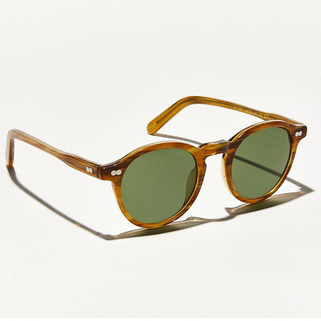 Drune | Runde Sonnenbrille Für Herren Weinlese & Stylisch