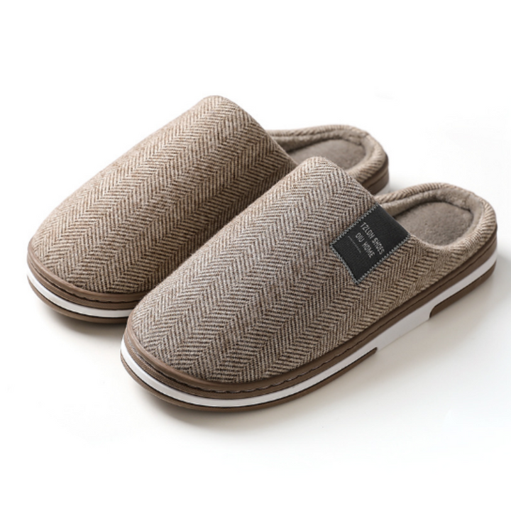 Drune | Hausschuhe für Herren - Plüsch Slip-On Komfort