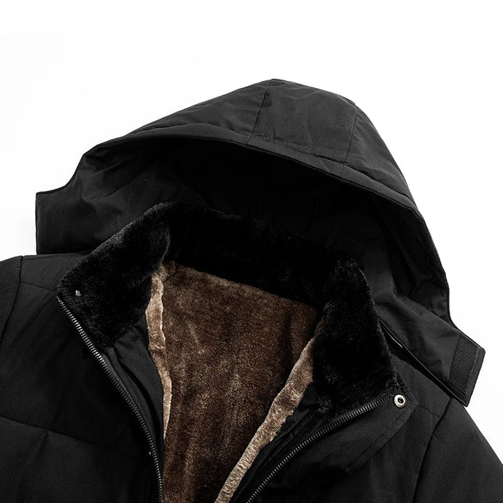 Drune | mit Fell gefütterte Pufferjacke