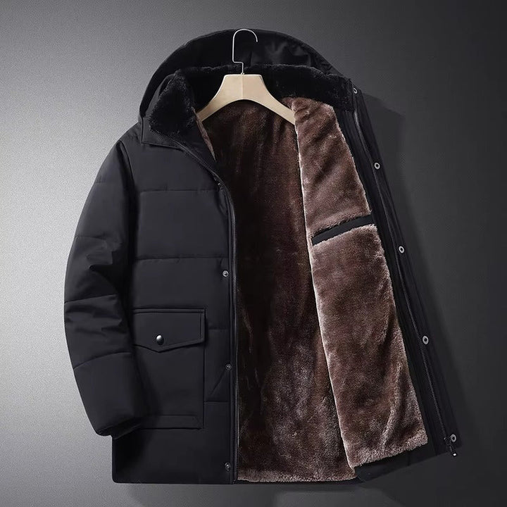Drune | mit Fell gefütterte Pufferjacke