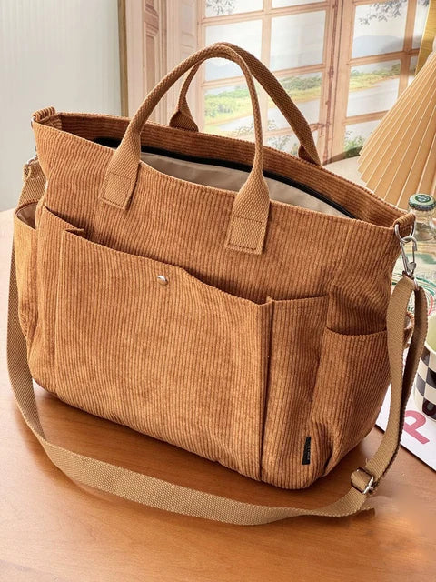 Drune | Vielseitige Große Kapazität Umhängetasche mit Mehreren Taschen