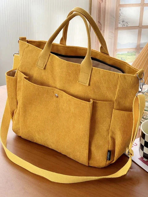 Drune | Vielseitige Große Kapazität Umhängetasche mit Mehreren Taschen