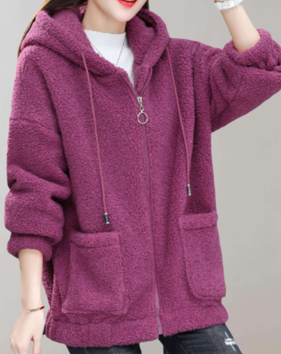Drune | Bequeme Fleecejacke für Frauen