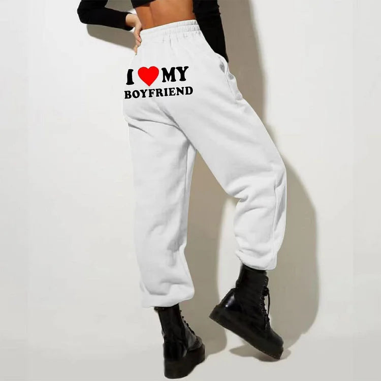 Drune | Liebe Mein Freund Jogginghose - Bequeme und stilvolle Damen-Sweatpants