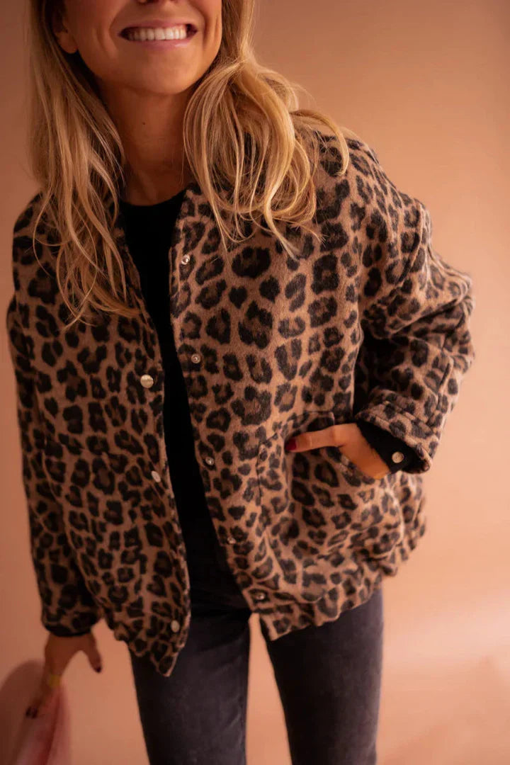 Drune | Leopard-Print Jack