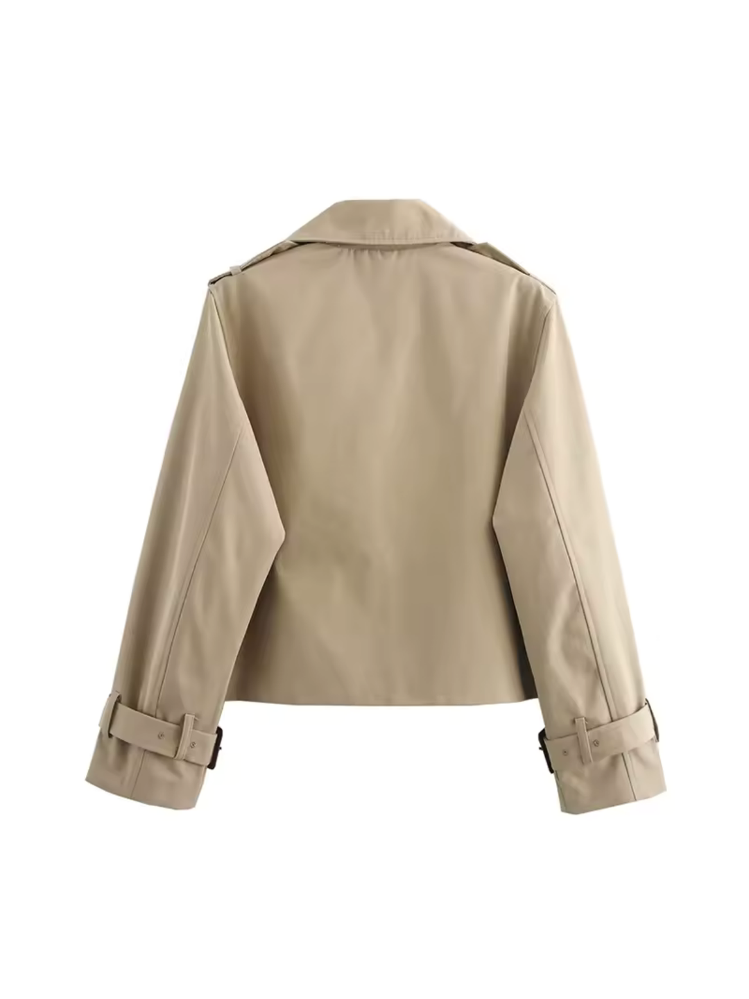 Drune | Damen Wasserdichter Trenchcoat Mit Gürtel Manschetten und Reverskragen