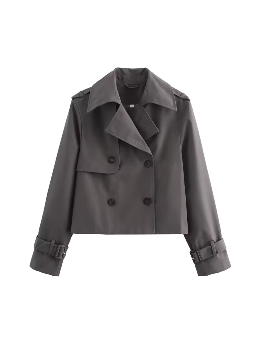 Drune | Damen Wasserdichter Trenchcoat Mit Gürtel Manschetten und Reverskragen