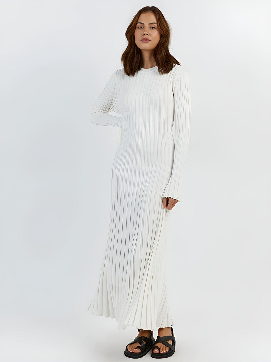 Drune | Maxi Strickkleid