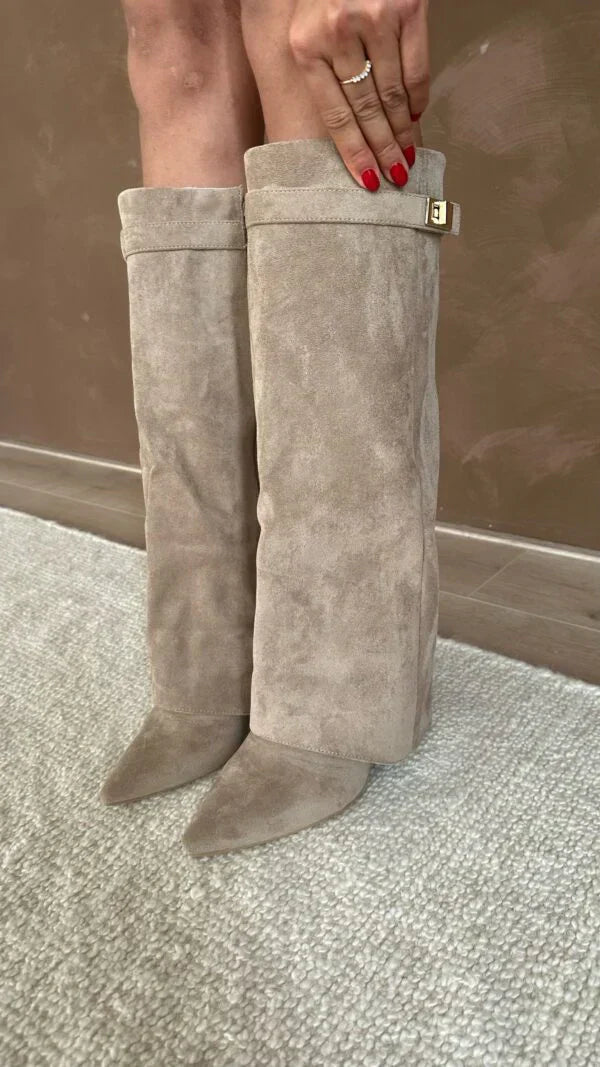 Drune | Hochwertige Kniehohe Stiefel