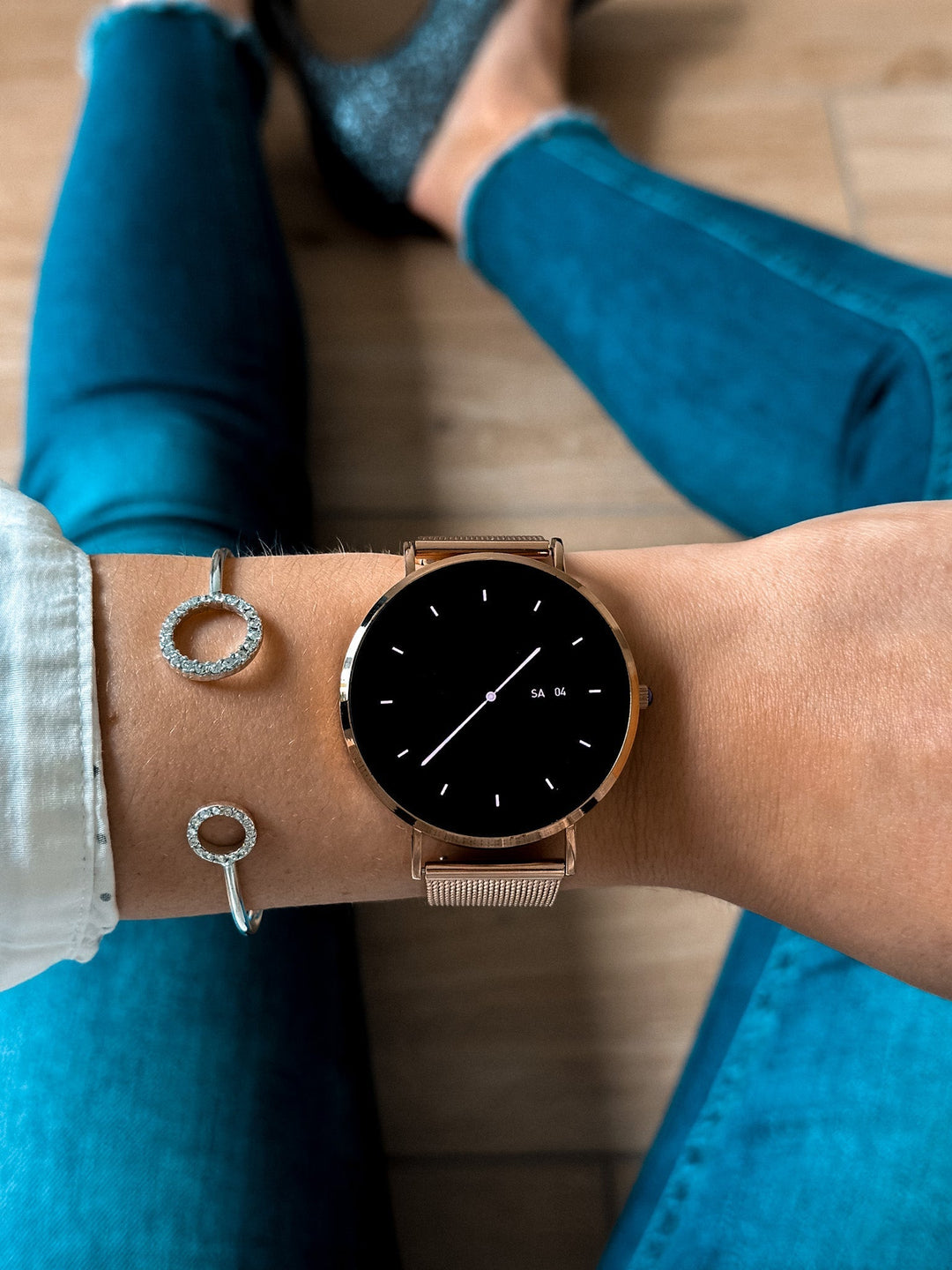 Drune | Damen Smartwatch Mit Voll Touch Display Und Vielseitigen Fitness Funktionen