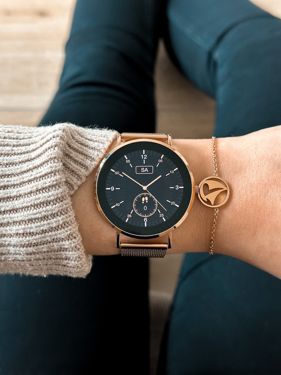 Drune | Damen Smartwatch Mit Voll Touch Display Und Vielseitigen Fitness Funktionen