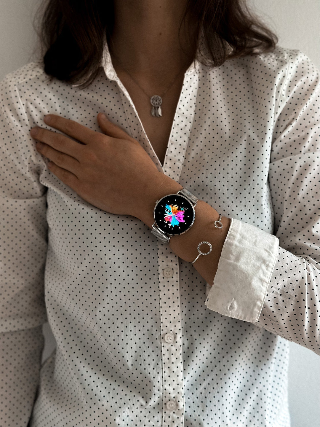 Drune | Damen Smartwatch Mit Voll Touch Display Und Vielseitigen Fitness Funktionen