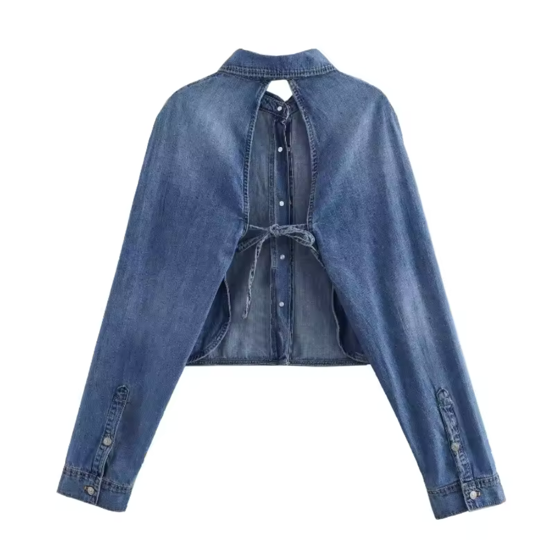 Drune | Langarmjacke Für Damen - Rückenfrei