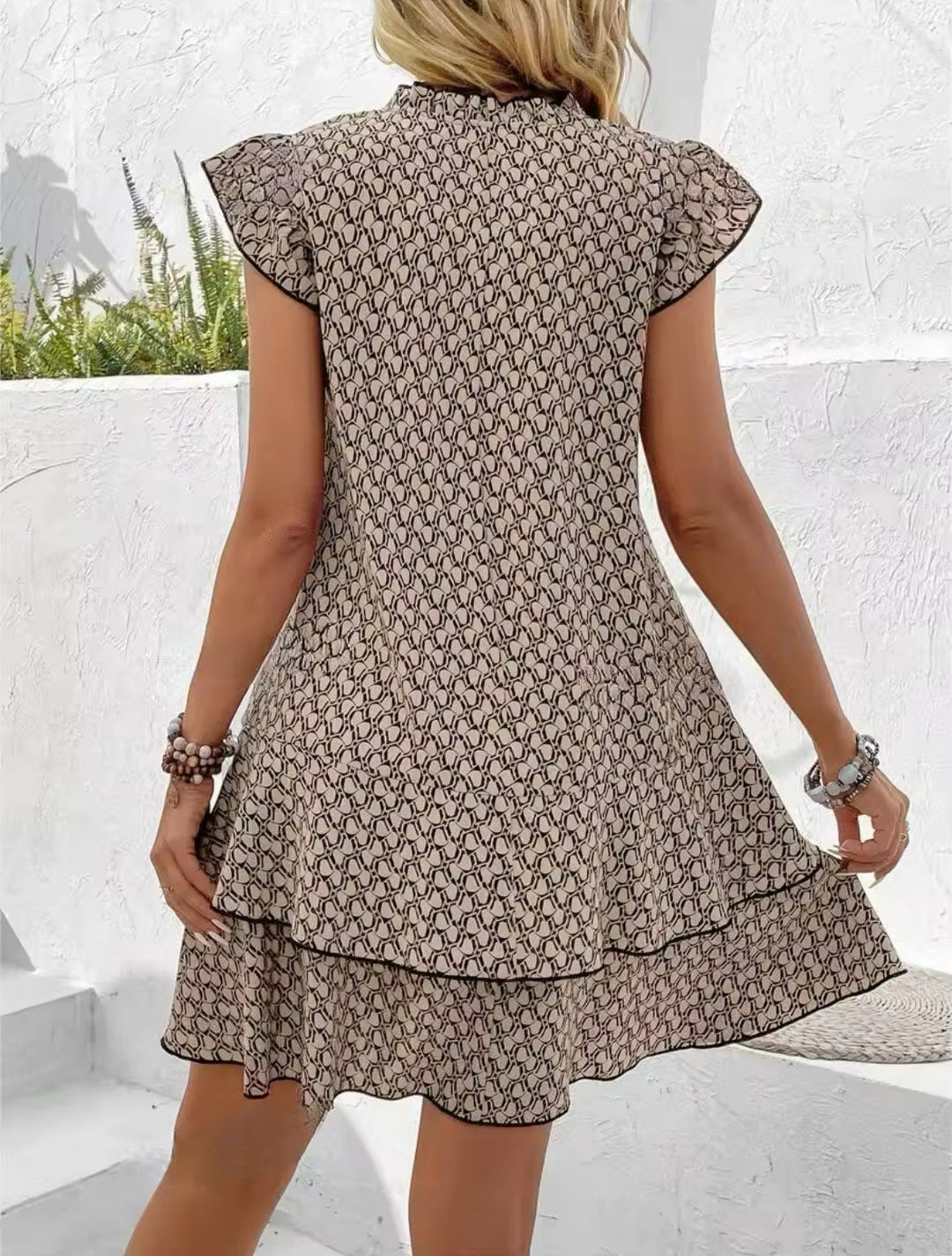 Drune | Weinlese A-Linie Sommerkleid