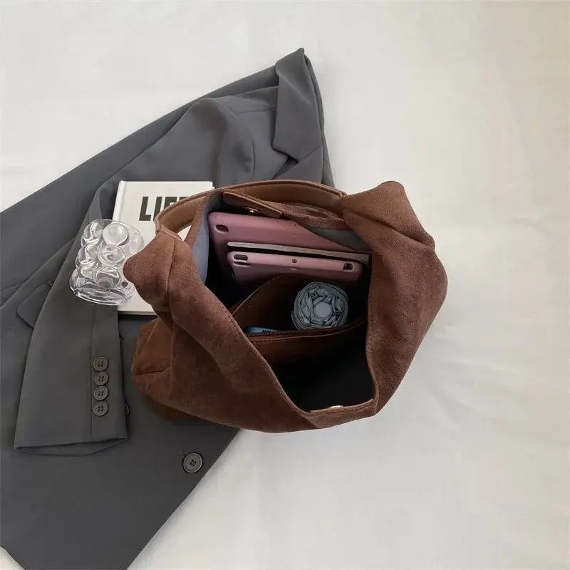 Drune | Tote Tasche Aus Wildleder