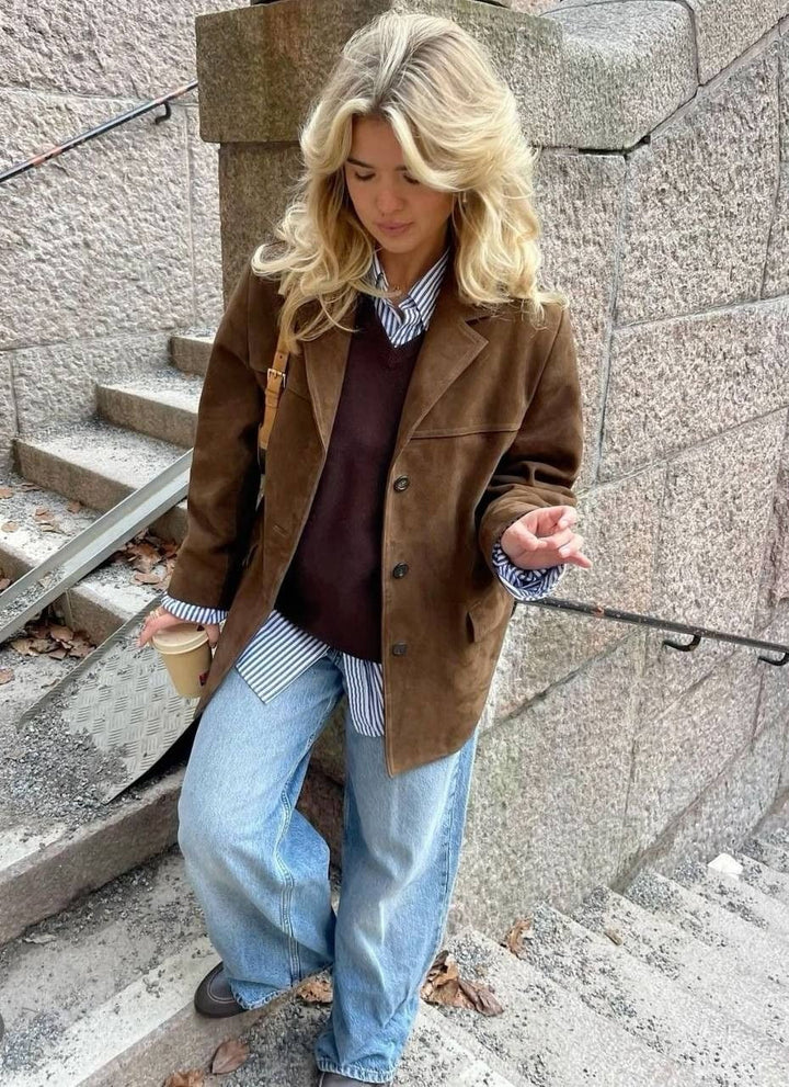 Drune | Den Herbst Warm und Modisch Stilvolle Jacke