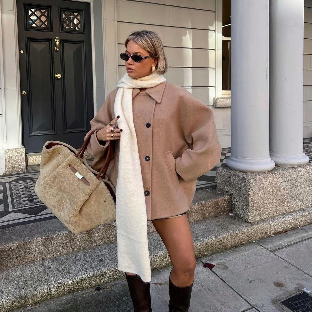 Drune | Kurzer Trenchcoat für Damen