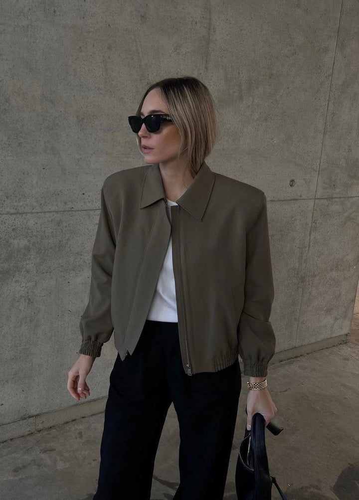 Drune | Utility Jacke - Strukturierter Stil - Leichte Baumwollmischung