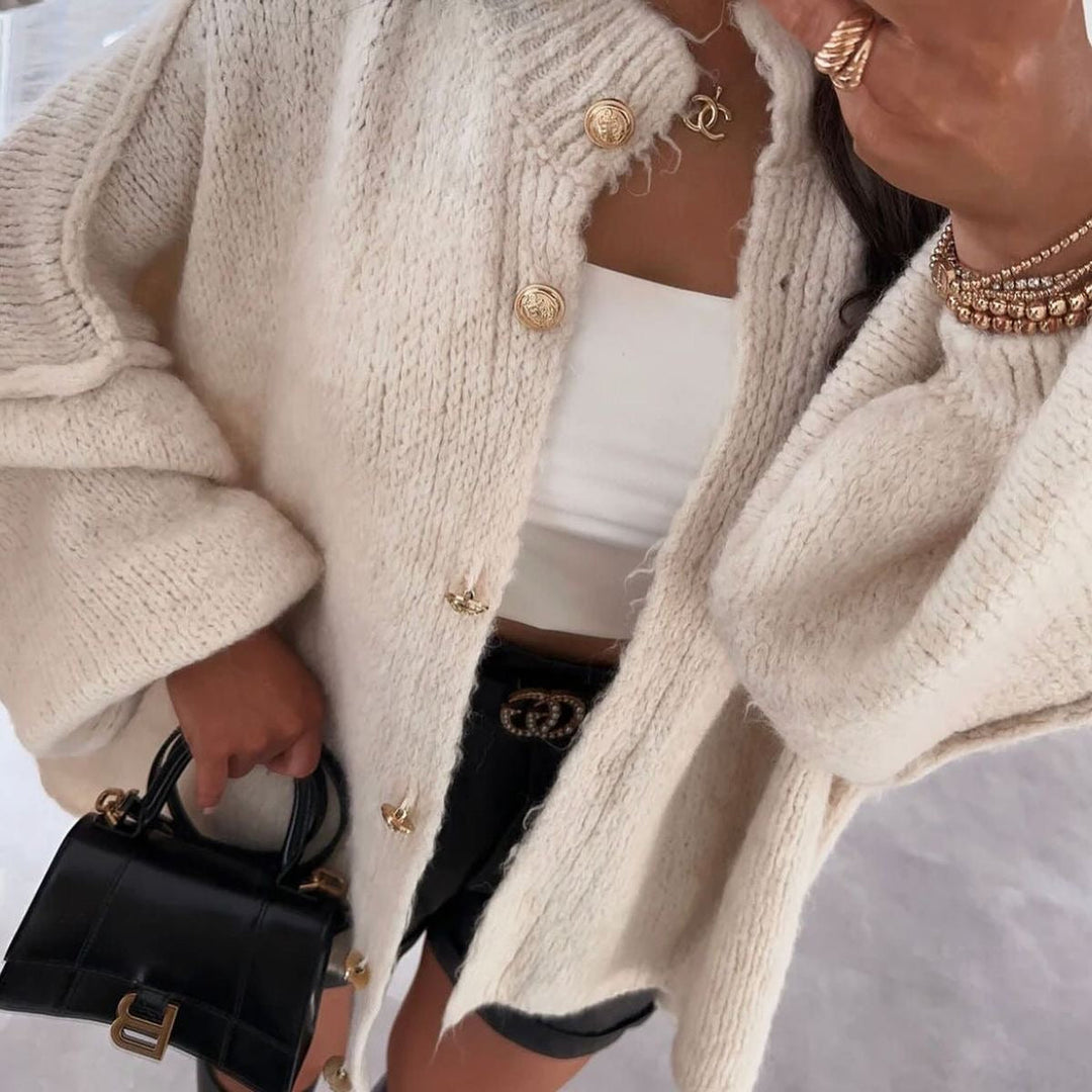 Drune | Übergroßer Strickjacke Für Damen