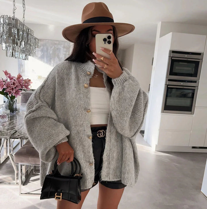 Drune | Übergröße Strickjacke
