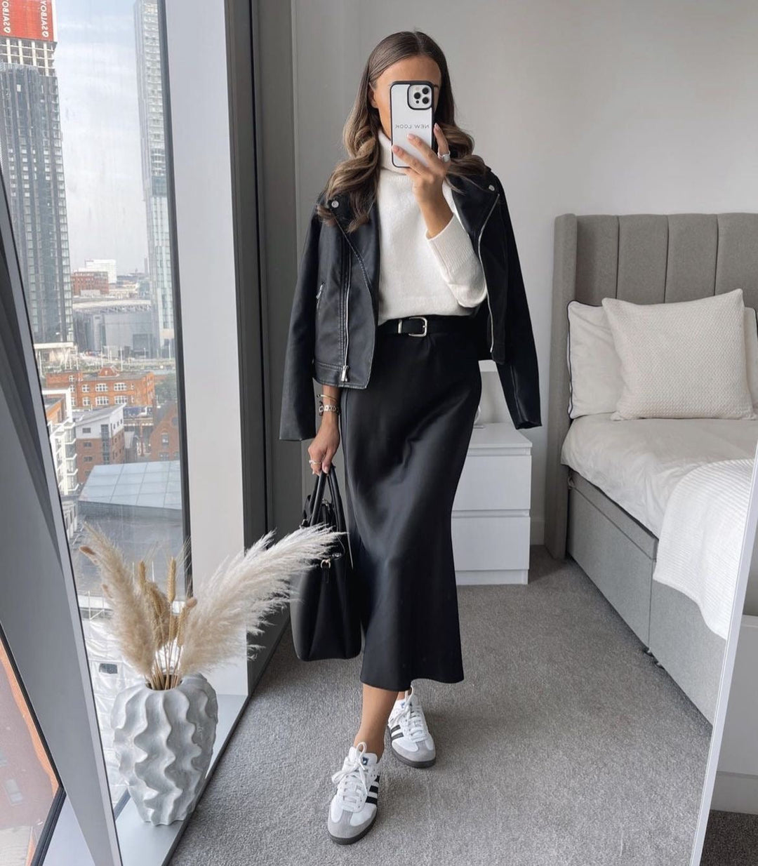 Drune | Satin Maxirock Für Damen
