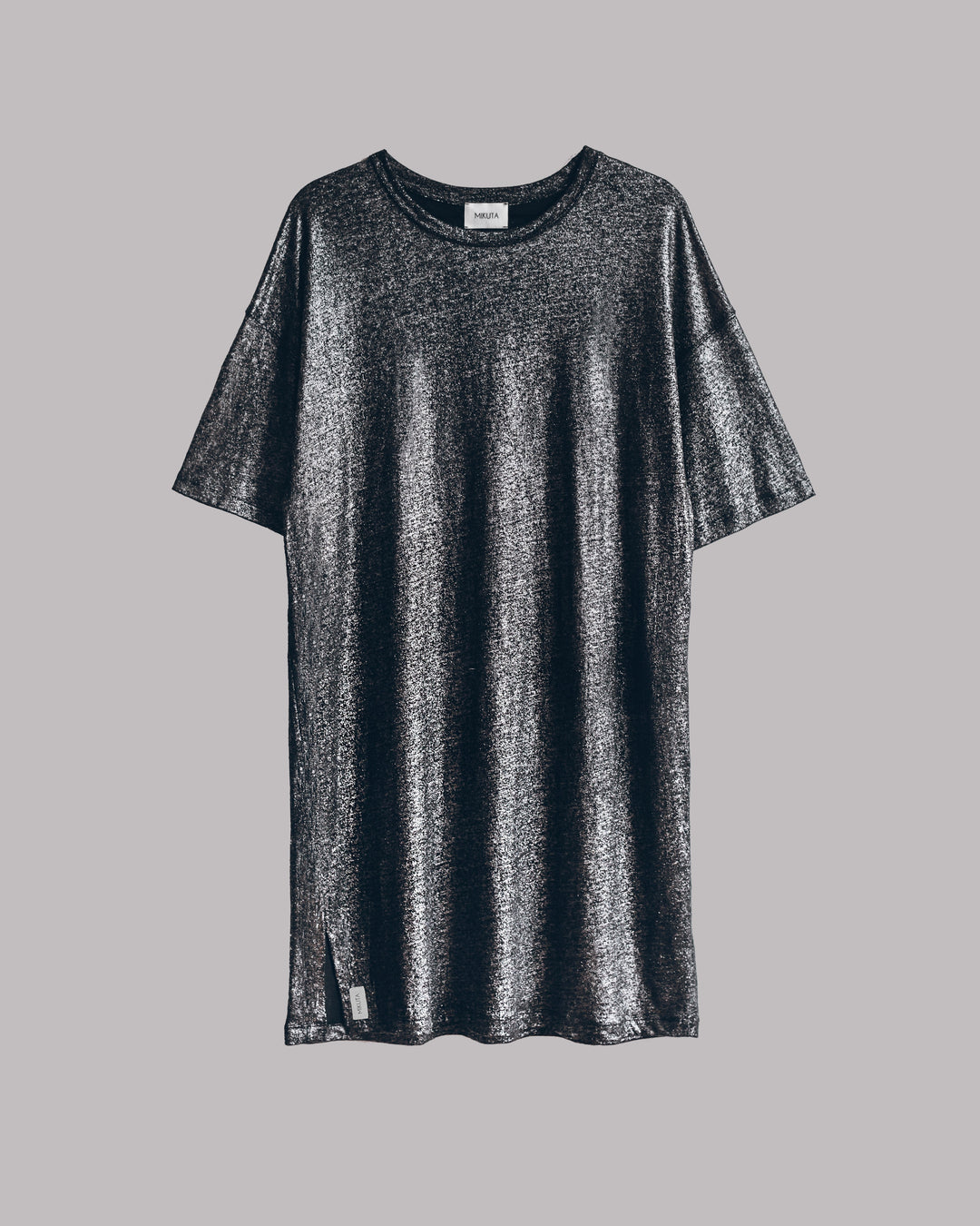 Drune | Das dunkel glitzernde Leinenkleid