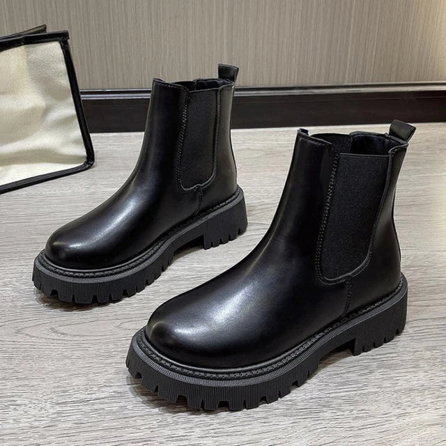 Drune | stiefel mit verstellbarem knöchel für damen