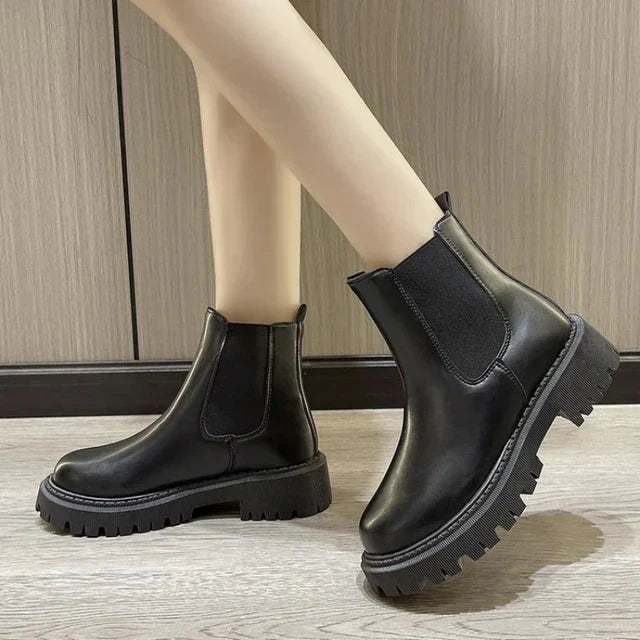 Drune | stiefel mit verstellbarem knöchel für damen