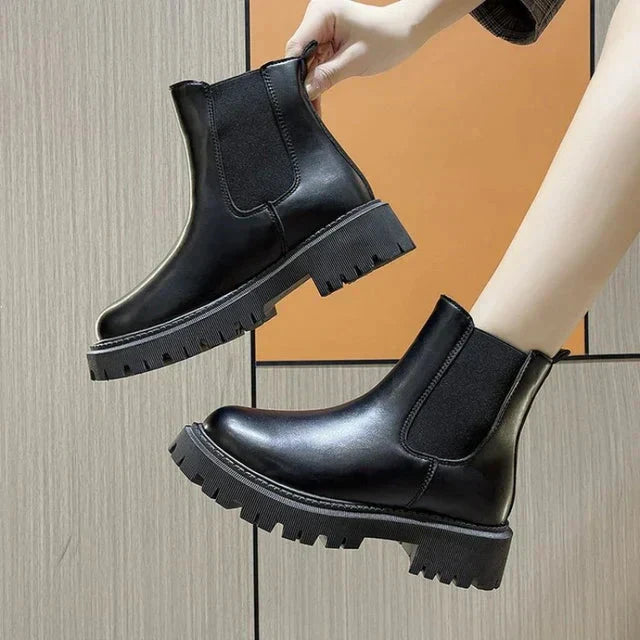 Drune | stiefel mit verstellbarem knöchel für damen
