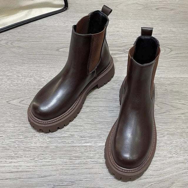 Drune | stiefel mit verstellbarem knöchel für damen